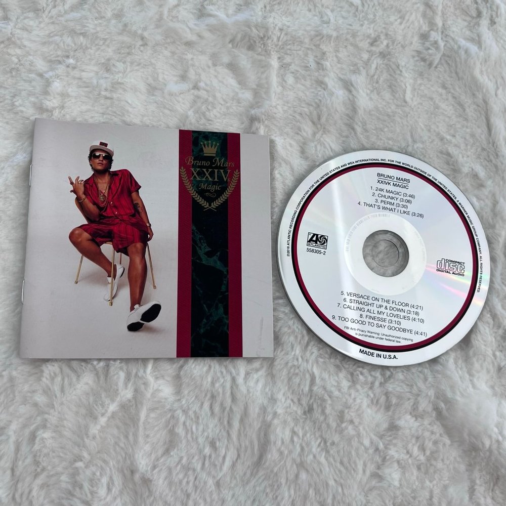 Bruno Mars XXIVK (24 Carat) Magic CD